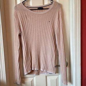 Tommy Hilfiger light pink sweater